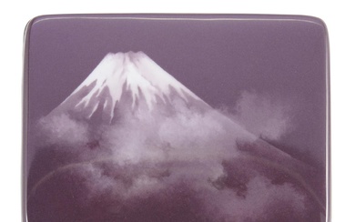A JAPANESE WIRELESS CLOISONNE BOX BY ANDO Meiji/Taisho period