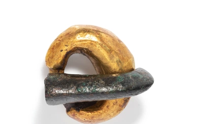 A Late Roman Gilt-Bronze Buckle
