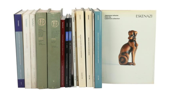 A QUANTITY OF EXHIBITION AND AUCTION CATALOGUES.