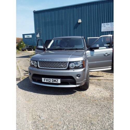 A Range Rover Autobiography 2012, as new only 8,410 miles on...