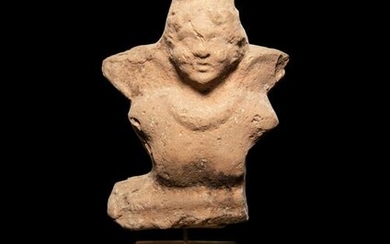 A Romano-Egyptian Terra Cotta Figure