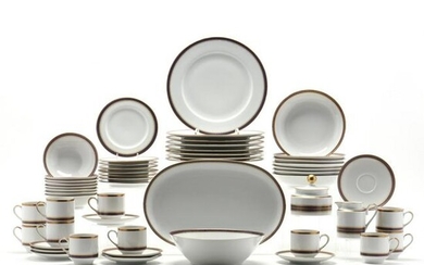 A Set of (52) German China, Schumann, Service for Eight