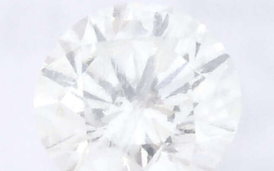 A brilliant cut diamond, weighing 0.26ct. Within IGI security seal