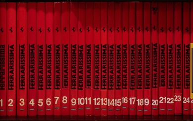 A set of Ferrarissima books, Vol. 1-25