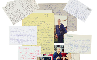 AN ARCHIVE OF BILL CUNNINGHAM CORRESPONDENCE TO ANNIE FLANDERS. CUNNINGHAM,...
