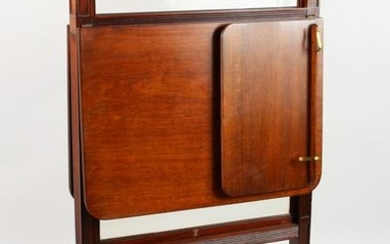 AN EXCEPTIONALLY GOOD QUALITY EDWARDIAN MAHOGANY AND