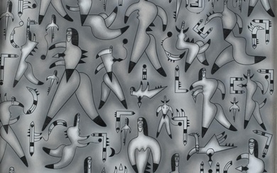 ANTONIO MOYA Utiel (1942) "Figures", 1982