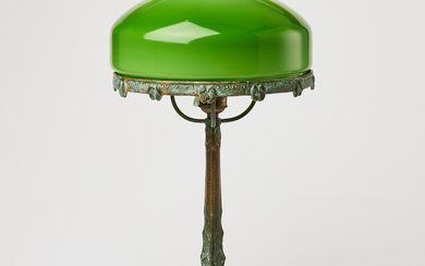 ARVID BÖHLMARKS LAMPFABRIK. A table lamp, model 6606, Art Nouveau, 1910/20's.