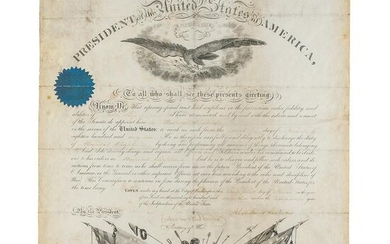 Abraham Lincoln Document Signed as President