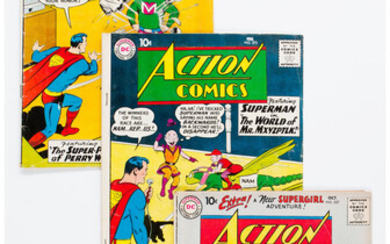 Action Comics Group of 11 (DC, 1958-61) Condition: Average...