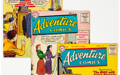 Adventure Comics Group of 6 (DC, 1955-58). Includes #211...