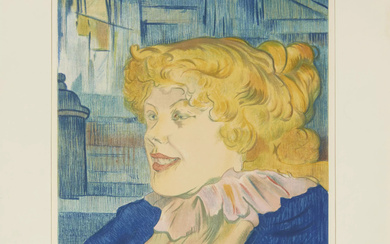 After Henri de Toulouse-Lautrec, French 1864-1901, The English Woman at...