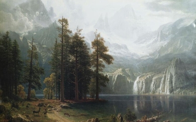 Albert Bierstadt, Sierra Nevada, Poster