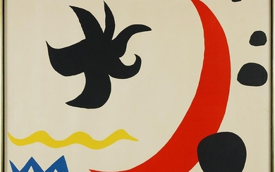 Alexander Calder (American, 1898-1976) Moon and Star.