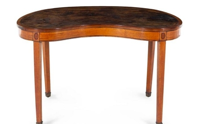 An Edwardian Satinwood Low Table