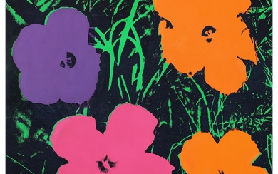 Andy Warhol Late Four-Foot Flowers