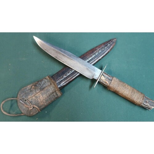 Antique Bowie knife stamped GEORGE BUTLER & Co TRINITYWORKS ...