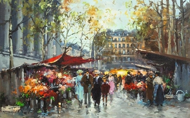 Antoine Blanchard (French, 1910-1988) Marche aux
