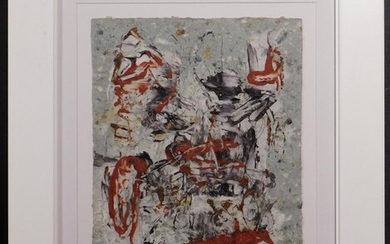 Antoni Tapies Attr. : Untitled Painting