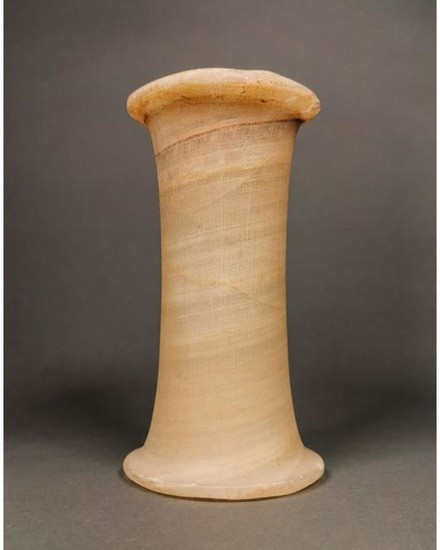 BACTRIAN ALABASTER TALL VESSEL