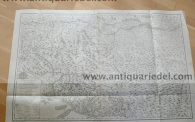 Balkan, map, 67x106 cm!! anno 1788, Schraembl, big map!