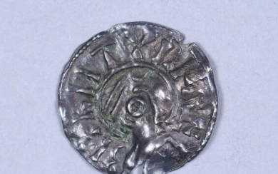 Beorhtwulf, King of Mercia (840-852) - Silver Penny, portrait...