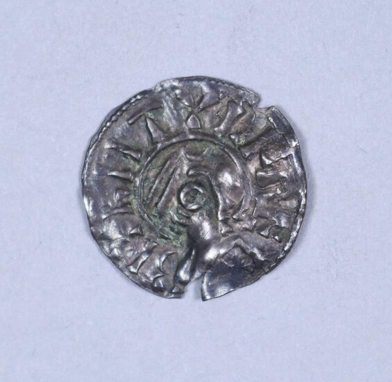 Beorhtwulf, King of Mercia (840-852) - Silver Penny, portrait...