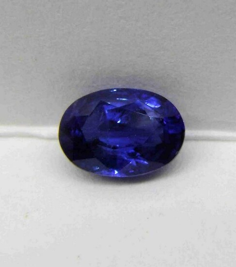 Blue Sapphire Certified - 1.29 ct