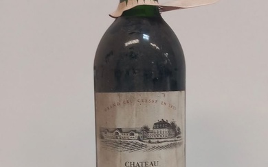 Bouteille de Château Pontet- Canet 1991 5ème Grand Cru Classé Pauillac (bouteille sale)