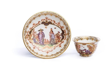 Bowl with saucer, Meissen 1723/24 | Koppchen mit Unterschale, Meissen 1723/24