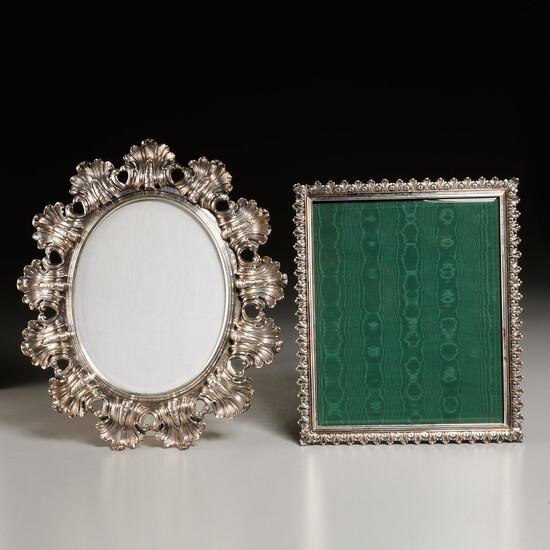 Buccellati, (2) sterling picture frames