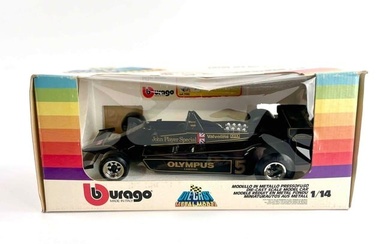 Burago Lotus 1979 John Player Special Grand Prix Model Car with Original Box