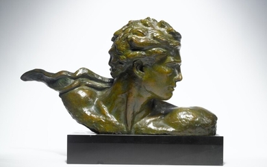 Bust of Jean Mermoz, Alexandre Kéléty
