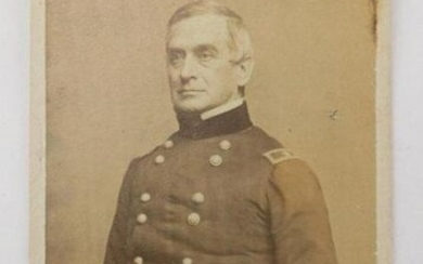 CDV of Civil War General Robert Anderson