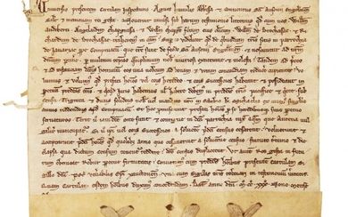 CHAMBON, Agnès II de Charte en latin