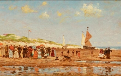 CORNELIS KOPPENOL (DUTCH, 1865-46), OIL ON MAHOGANY