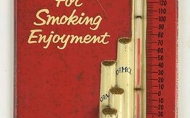 Camel Cigarettes Advertising Thermometer