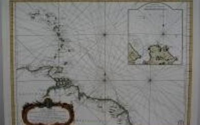 Carte Reduite Pour la Navigation de Cayenne a la Martinique.