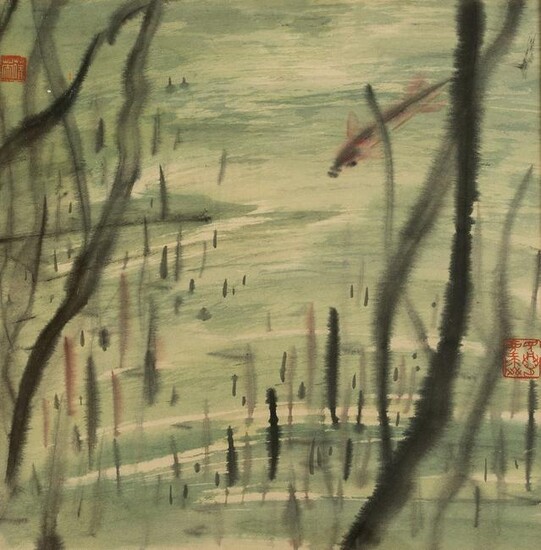 China.- Chang (Chien-Ying) Under the water, 1955.