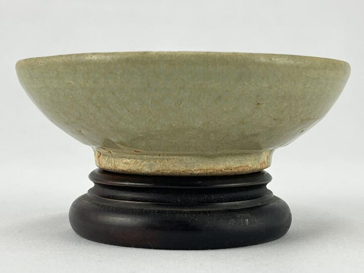 Chinese Celadon Footed Bowl, Dish