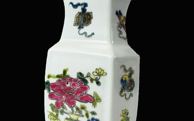 Chinese Porcelain hexagonal Vase.