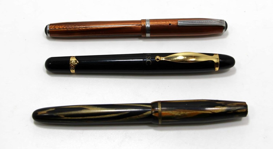 Collection of 3 Different Fountain Pens