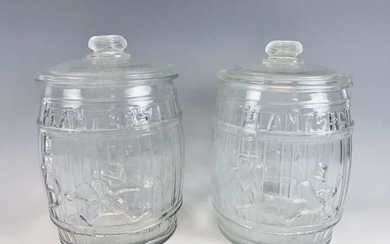 Country Store Jars, Planter's Peanuts, (2pc)