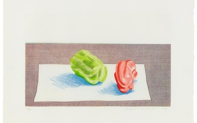 David Hockney (British, b. 1937) Two Peppers, 1973
