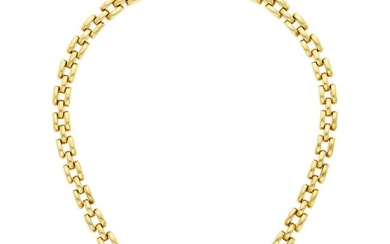 David Webb Gold and Diamond Necklace