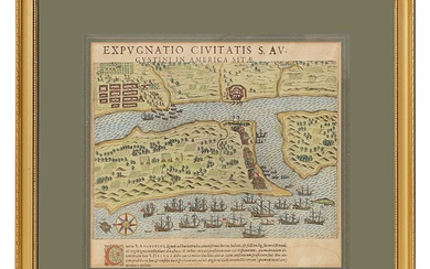 De Bry (Theodor) IX Expurgnatio Civitatis S. Augustini In America Sitae