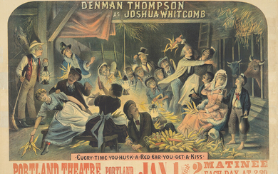 Denman Thompson as Joshua Whitcomb. ca. 1890.