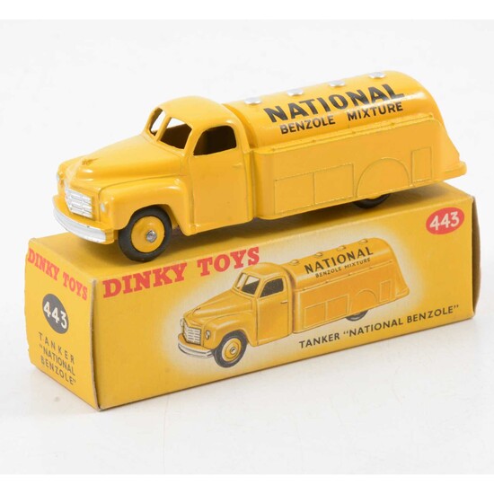 Dinky Toys die-cast model no.443 Tanker National Benzole