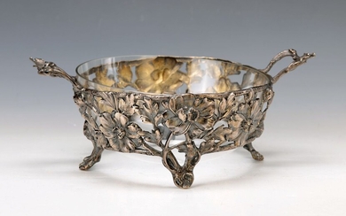 Double handle bowl, probably Hanau, around 1900,...