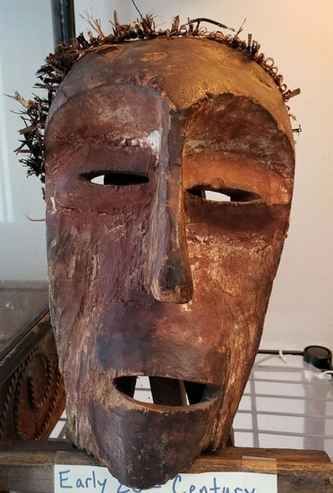 Early 20th Century Cherokee Booger Mask